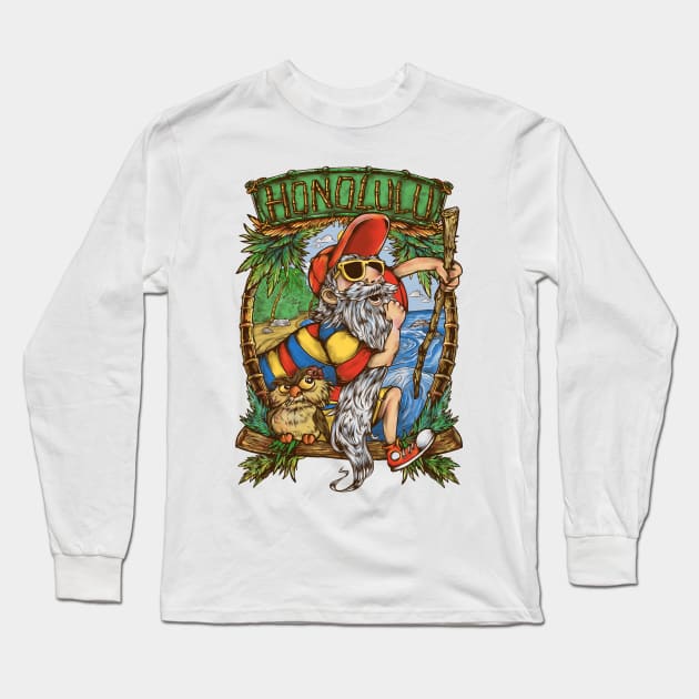 Go To Honolulu! Long Sleeve T-Shirt by princesslestat